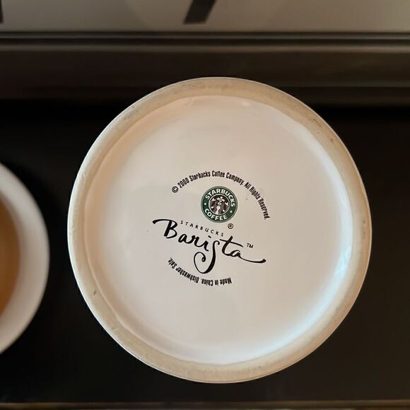 Giant XXL Starbucks Cookie Jar Ceramic Tumbler With Lid - Picture 8 of 12